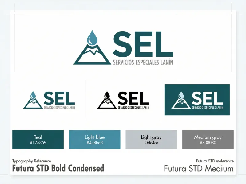 Logo SEL y sistema de aplicaciones de marca