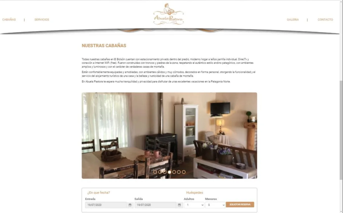 Reservas inteligentes para hostería