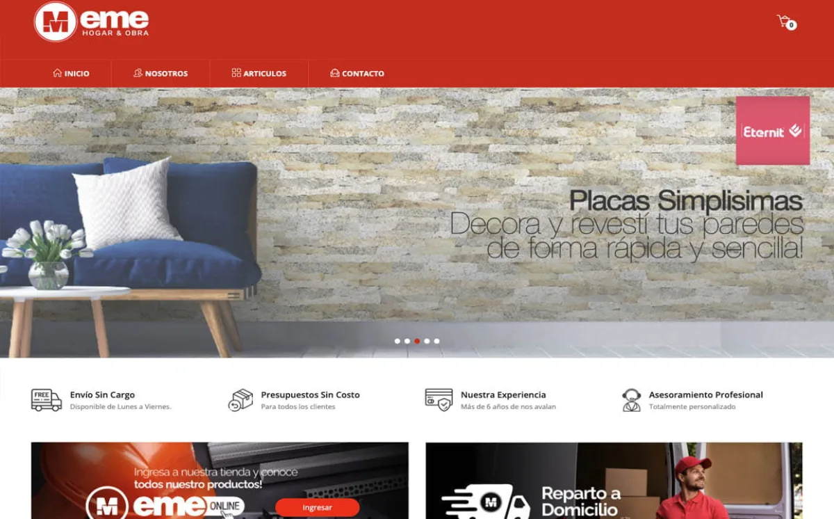 Tienda Online + Panel de gestión